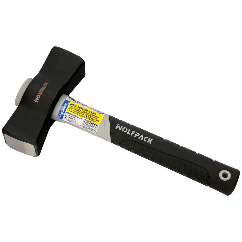 Maceta mango fibra vidrio mango fibra vidrio con empuñadura antideslizante. 1500 gramos 28 cm