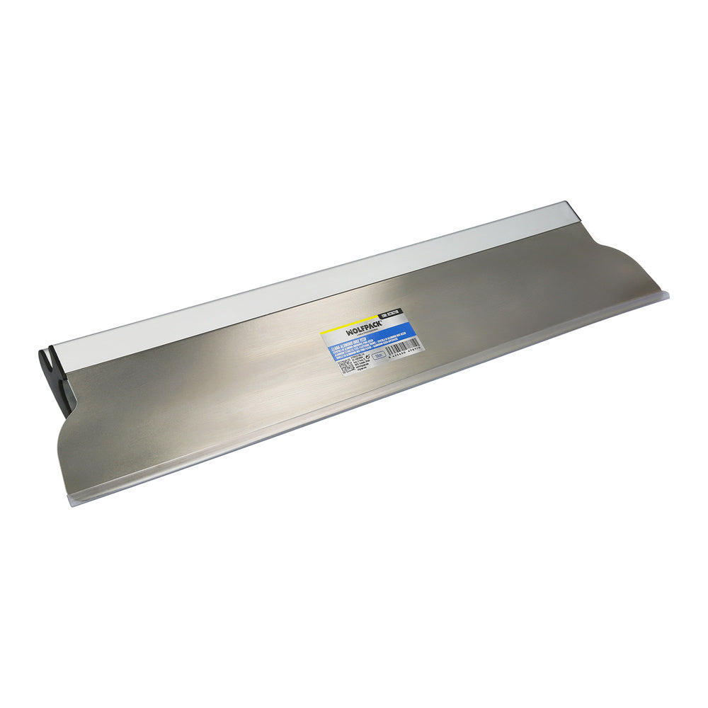 Plastering trowel, aluminum / stainless steel, 50 cm