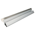 Llana aluminio / acero inoxidable para yeso 80 cm