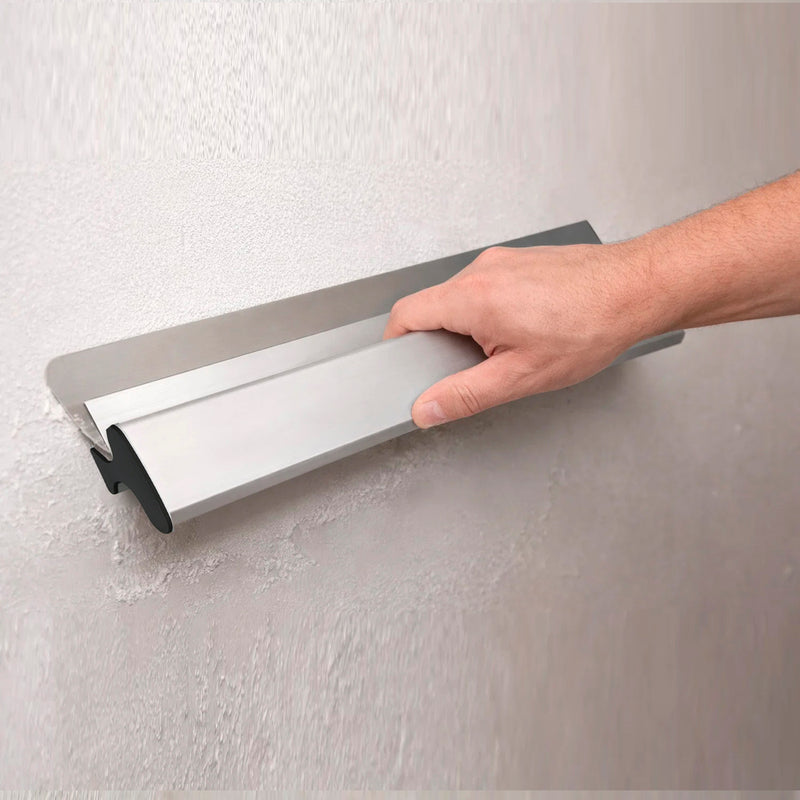Llana aluminio / acero inoxidable para yeso 80 cm
