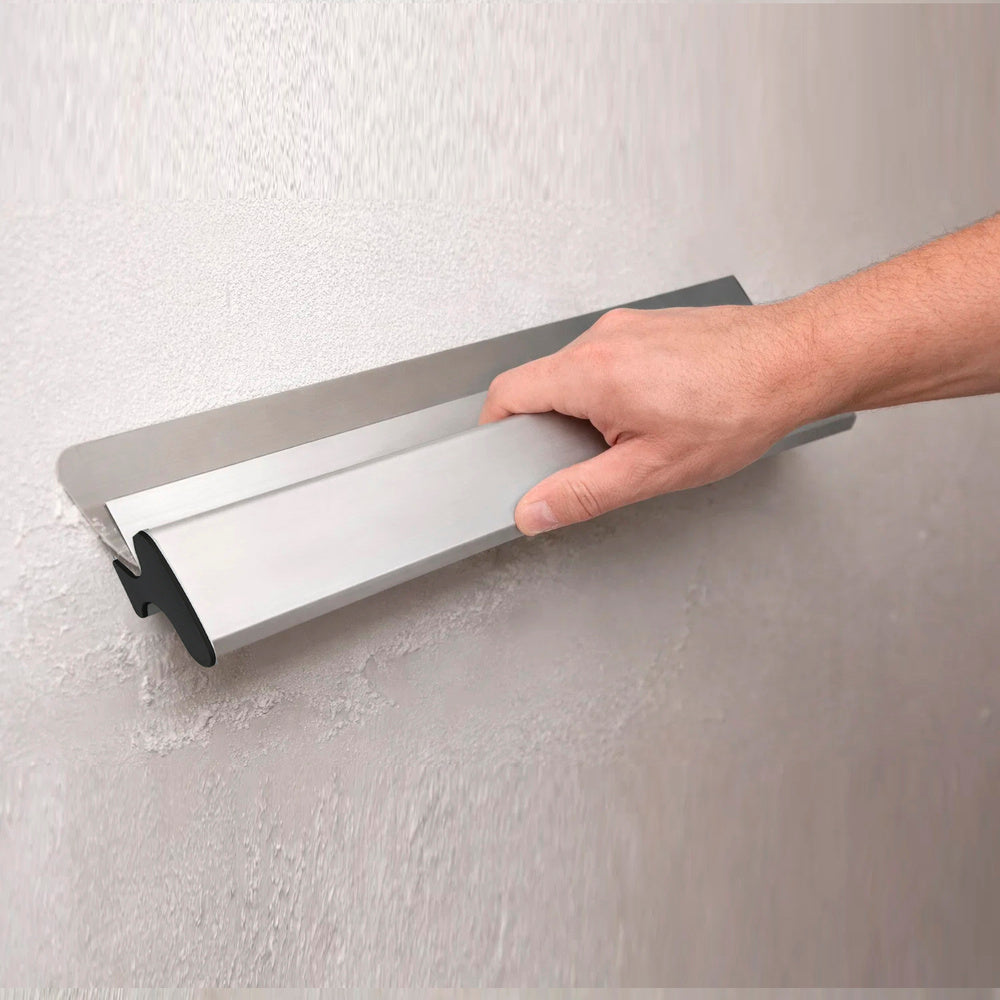 Plastering trowel, aluminum/stainless steel, 80 cm