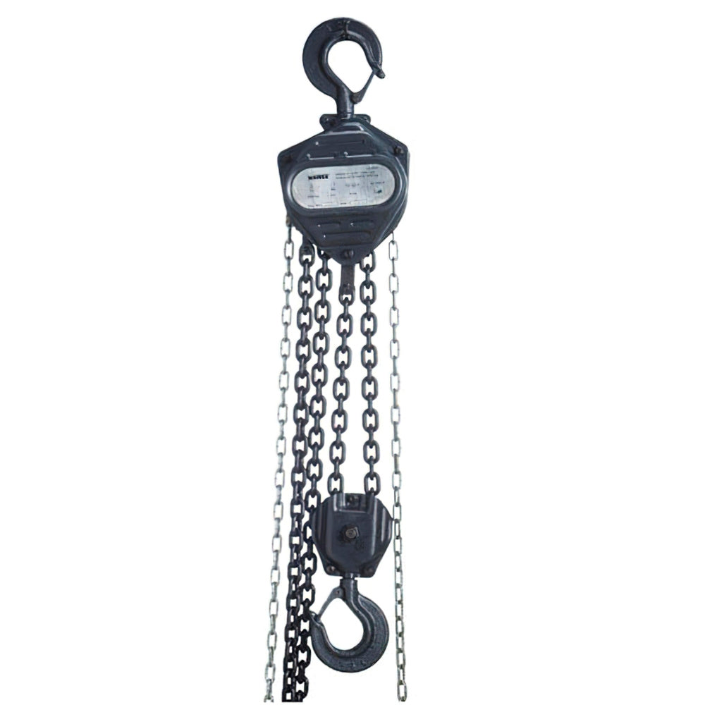 Polipastos cadena maurer    500 kg / 3metros