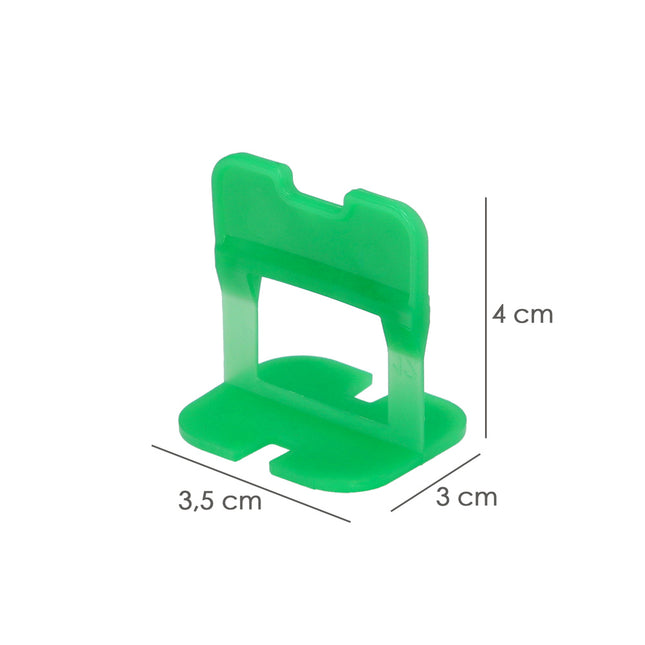 Calzos nivelar suelo  0,5 mm. (bolsa 250 unidades)