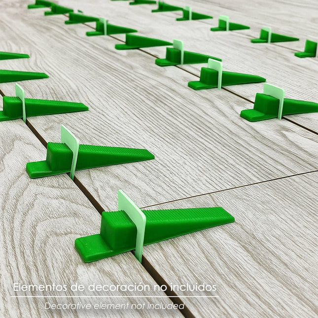 Calzos nivelar suelo  0,5 mm. (bolsa 250 unidades)