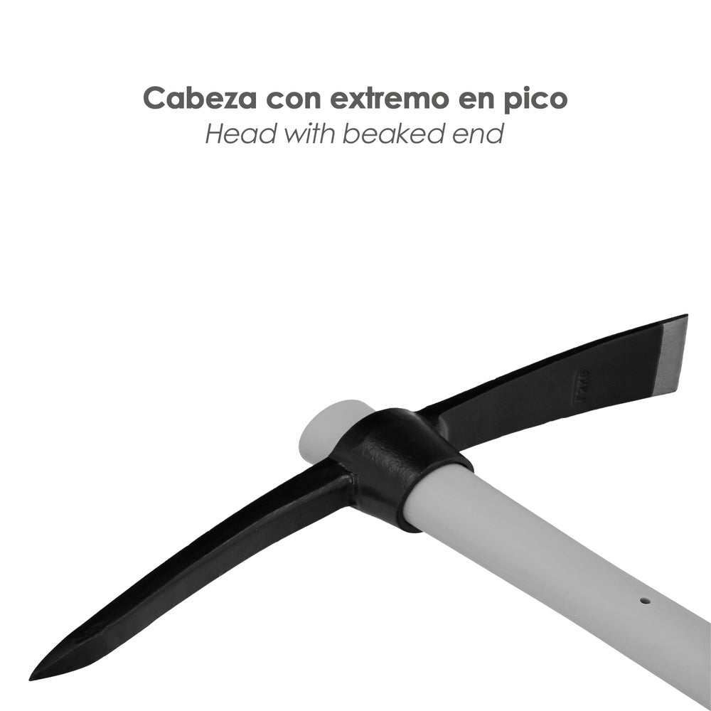 Pickaxe with fiberglass handle 1500 g