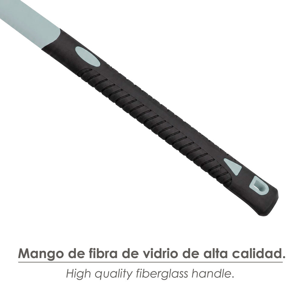 Maza con mango fibra vidrio 5 kg. Cabeza forjada, con anillo anti vibración, maza / porro