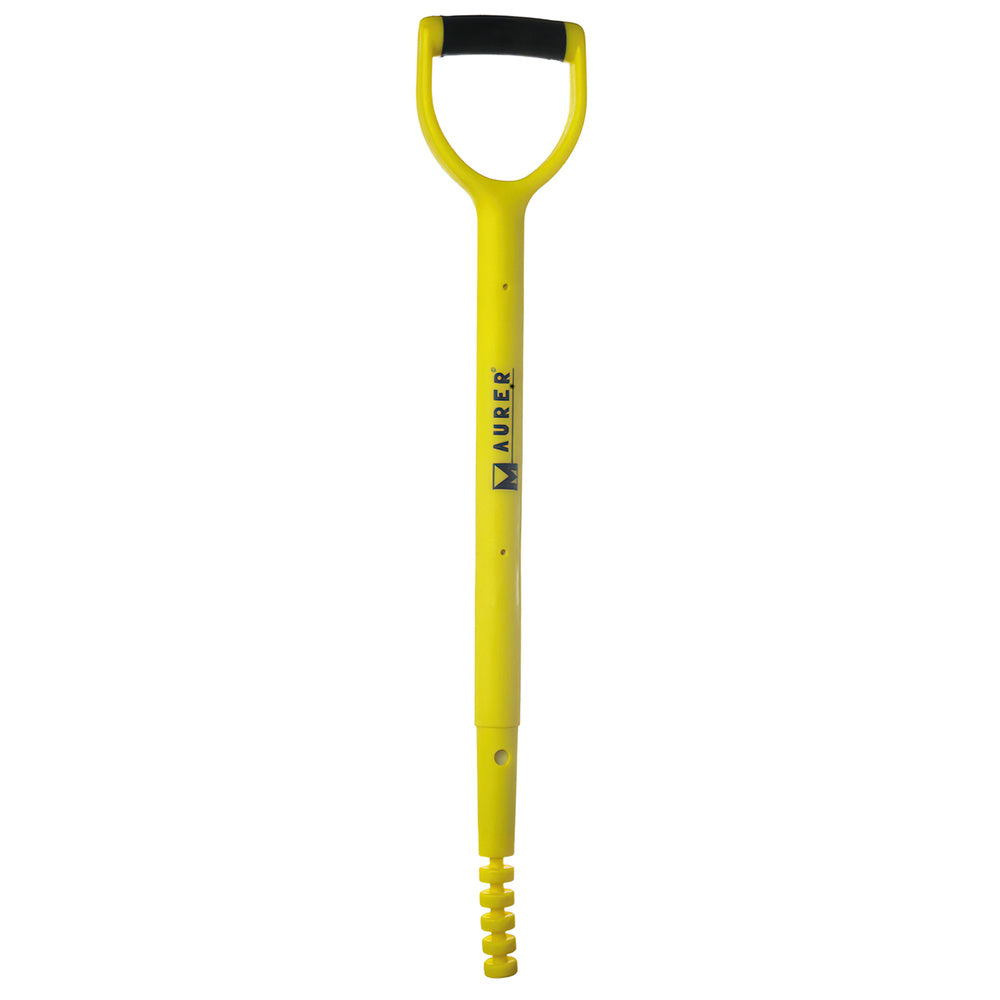 Fiberglass paddle handle with ring