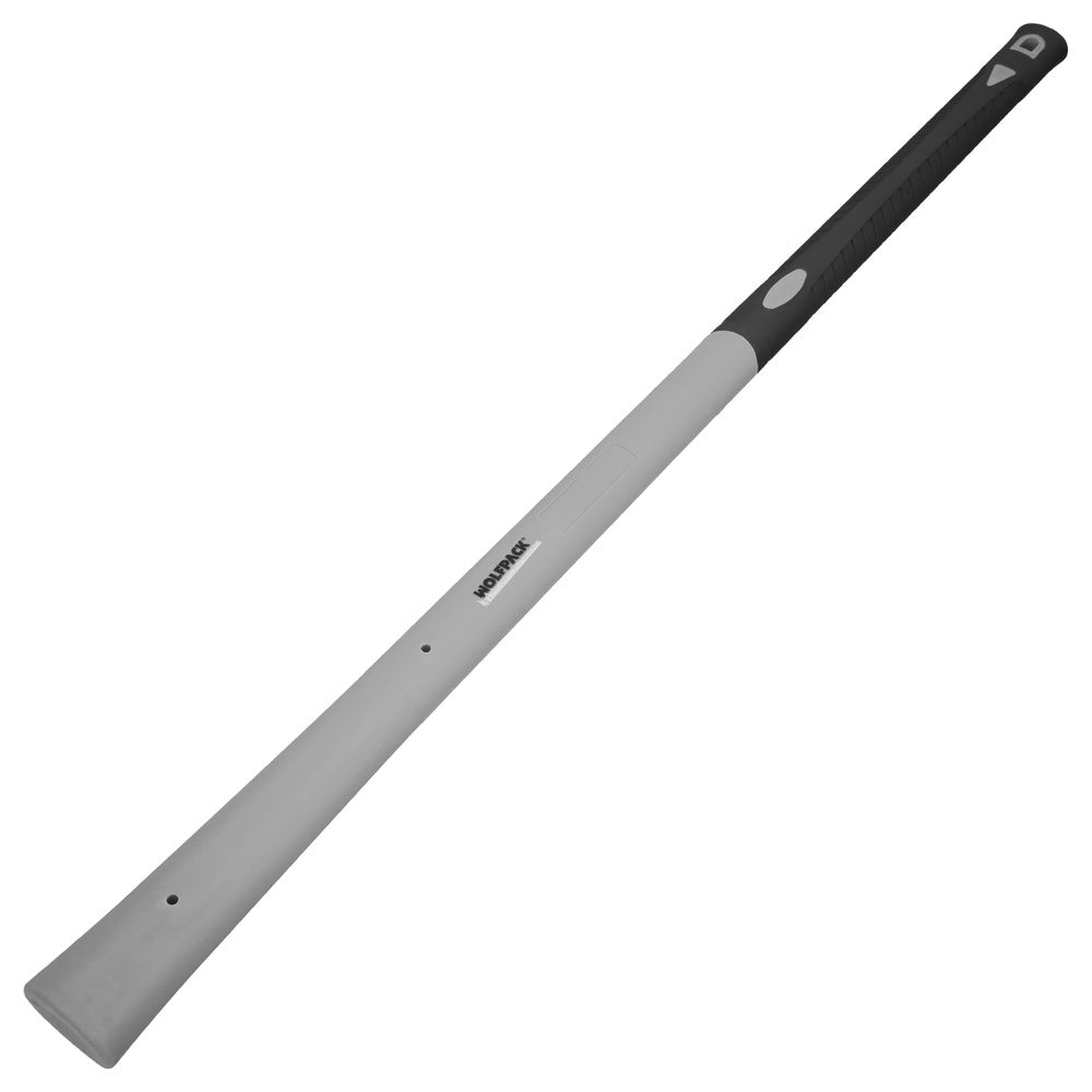 Mango de fibra vidrio para mazas con agujero 53x33 mm 90 cm longitud. Oval conico
