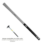Mango de fibra vidrio para mazas con agujero 53x33 mm 90 cm longitud. Oval conico