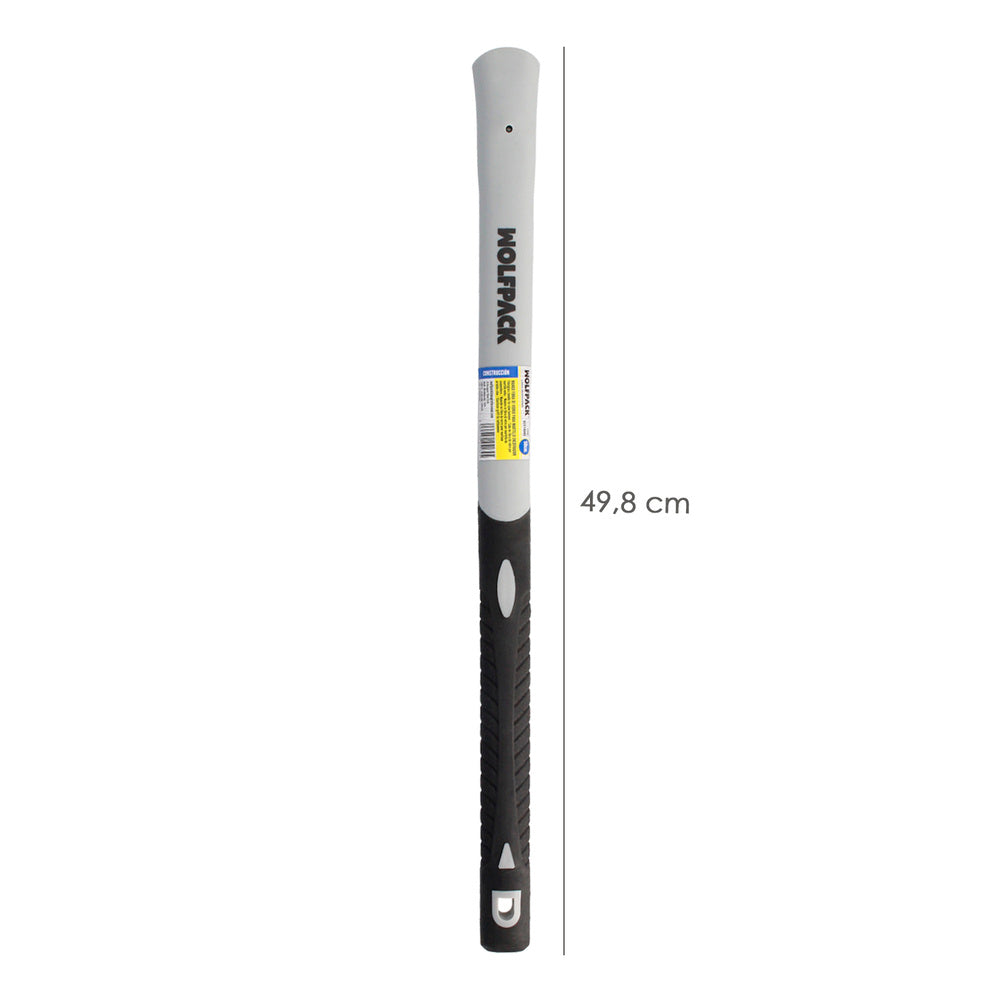 Mango fibra vidrio para martillos enconfradores 498 mm mango bimaterial absorbe vibraciones