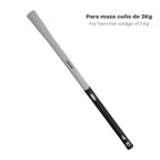 Fiberglass handle 3 kg sledgehammer 54x34 mm oval tapered