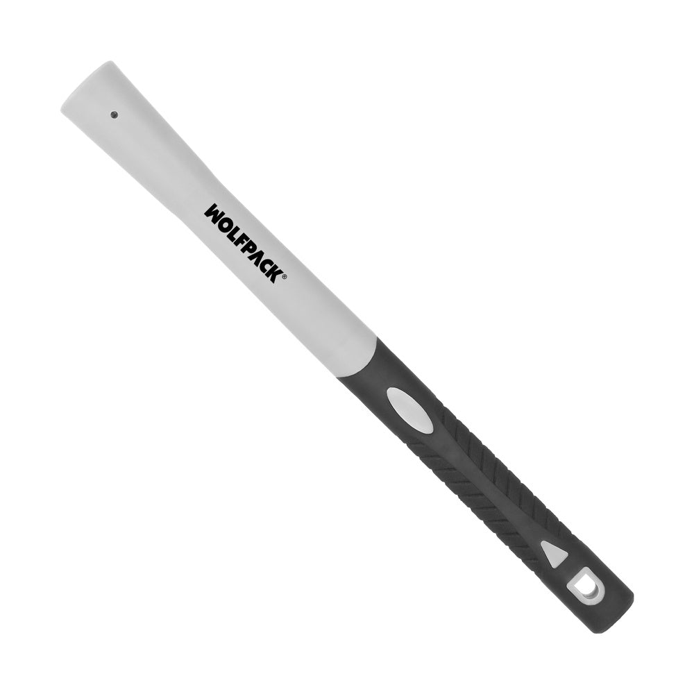 Cabo fibra vidro para picareta olho oval 38 cm cabo bimaterial absorve vibrações