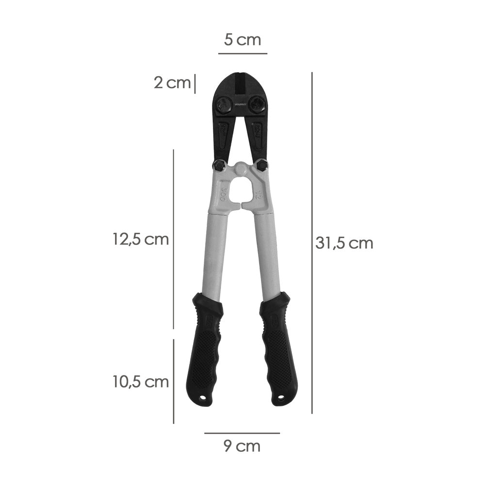 Rivet cutter 300 mm / 12" chrome vanadium blades
