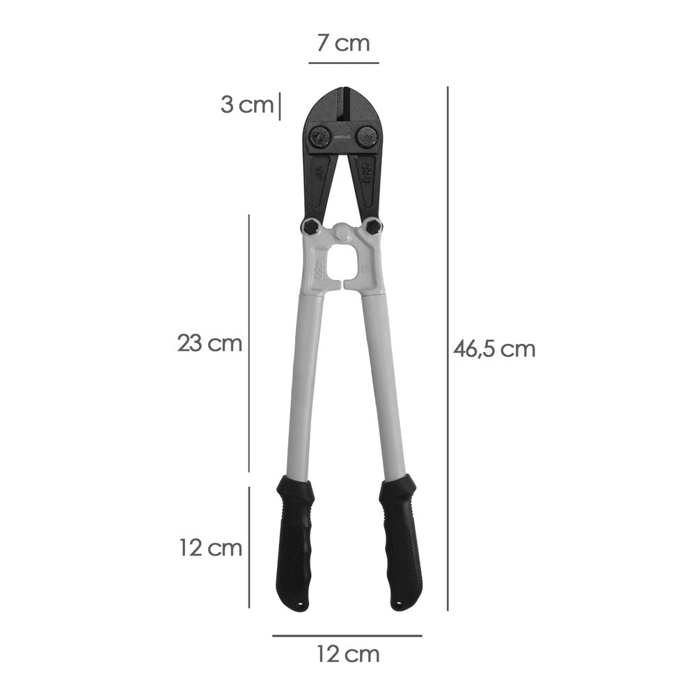 Rivet cutter 450 mm / 18" chrome vanadium blades