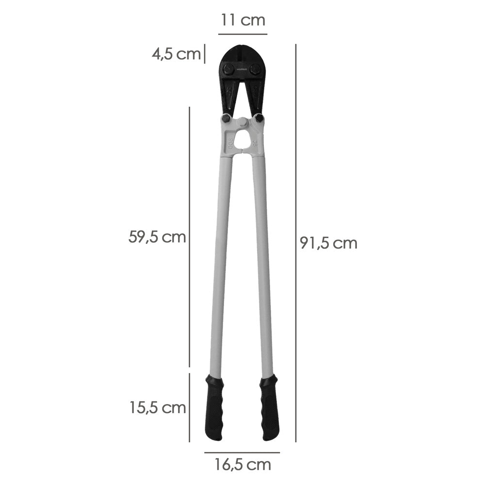Bolt cutters 900 mm / 36" chrome vanadium blades