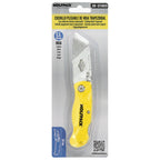 Folding utility knife with trapezoid blade 155 mm