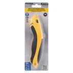 Cutter with 20 mm retractable blade, quick blade change, aluminum housing, rubberized grip. Professional use