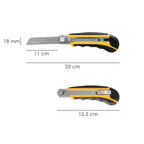 Professional 18mm cutter with 8 SK5 steel blades