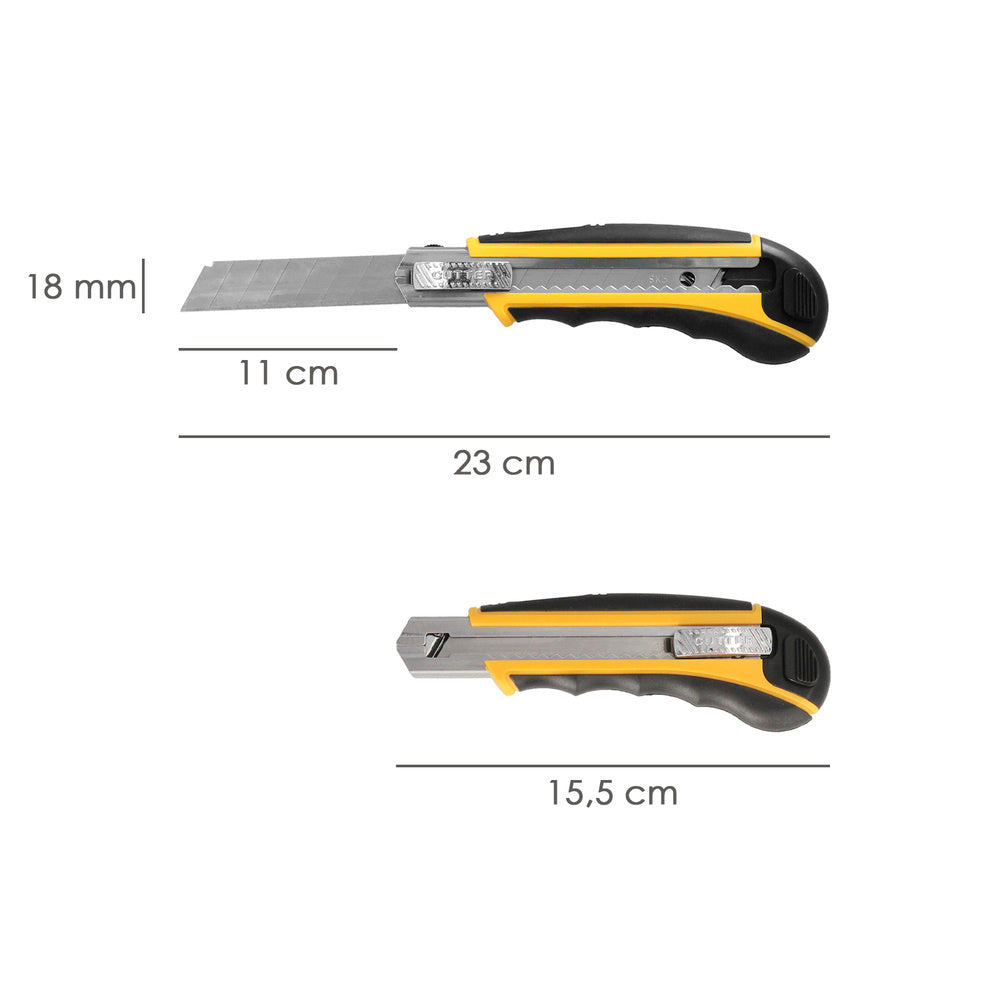 Cortador profissional de 18 mm com 8 lâminas em aço SK5