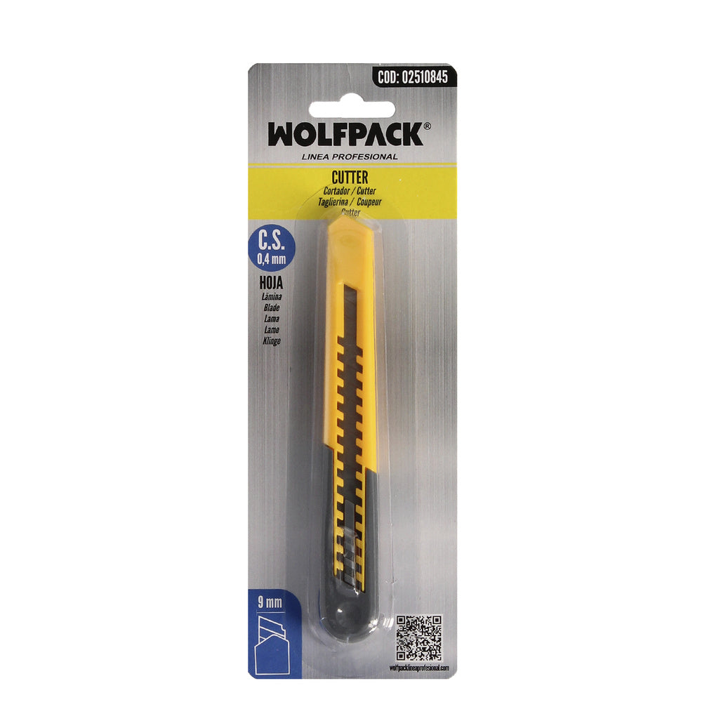 Professional cutter 9 mm carbon steel blade with retaining clip. Craft cutters, work cutters,