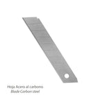 Professional cutter 18 mm carbon steel blade for crafts, work,