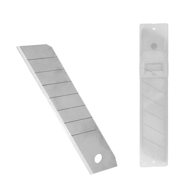 Hoja cutter 25 mm. (estuche 10 piezas) acero sk5