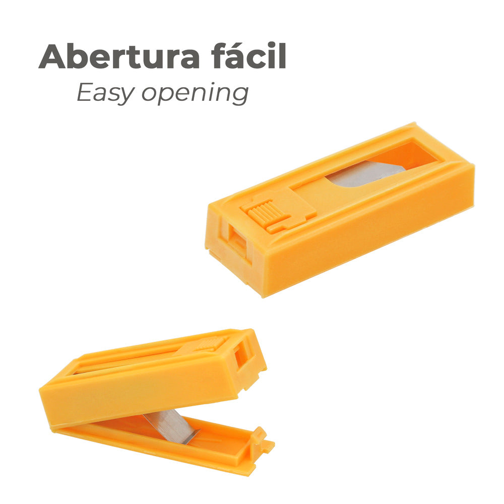 Hook knife blade (10-blade dispenser)