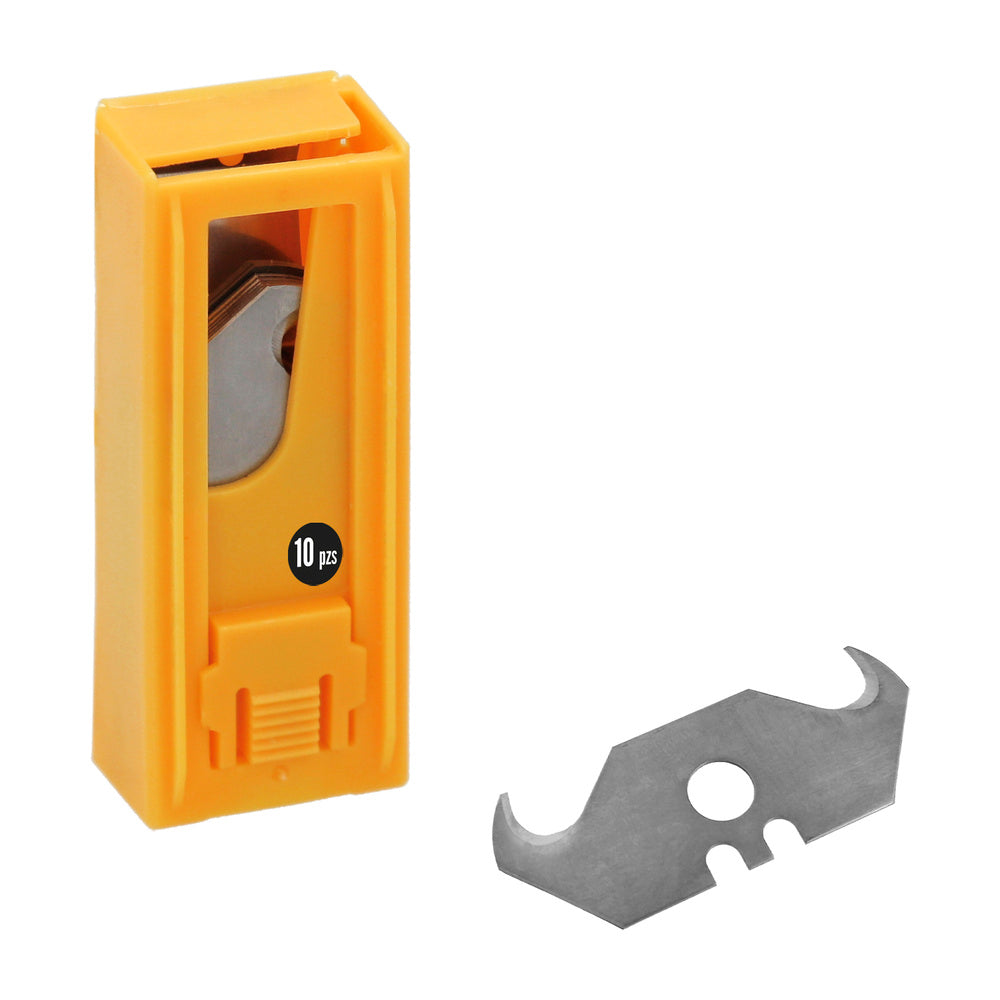 Hook knife blade (10-blade dispenser)