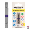 Puntas largas destornillador torx t30 (2 piezas). Acero s2 al cromo vanadio. Puntas hexagonales, destorpuntas,