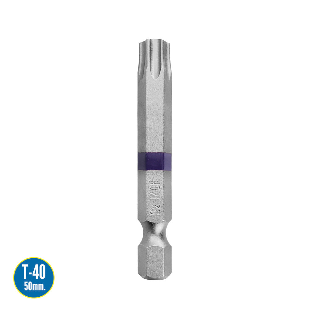 Long torx t40 screwdriver bits (2 pieces). S2 chrome vanadium steel. Hex bits, screwdriver bits,