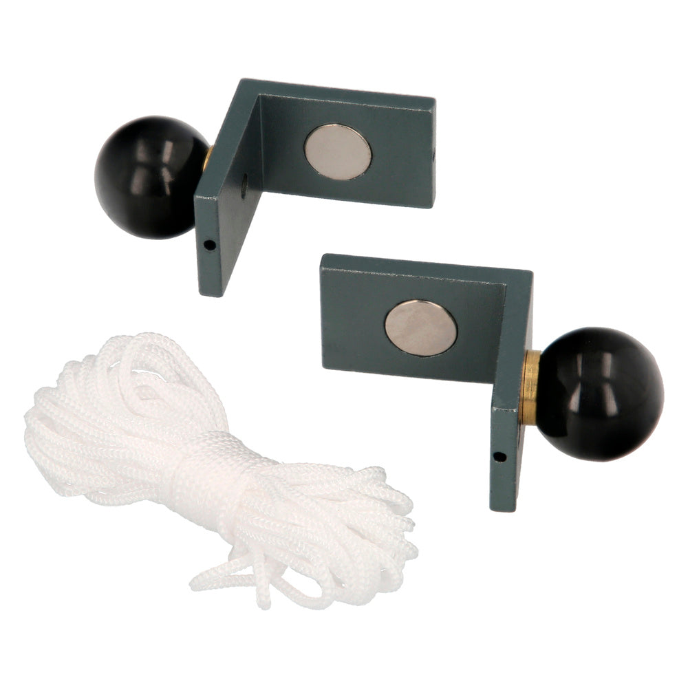 Conjunto angular magnético para réguas 40x40 mm nivel parede, nivelador parede.
