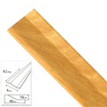 Tapajuntas adhesivo para cerámica metal roble   82,0 cm