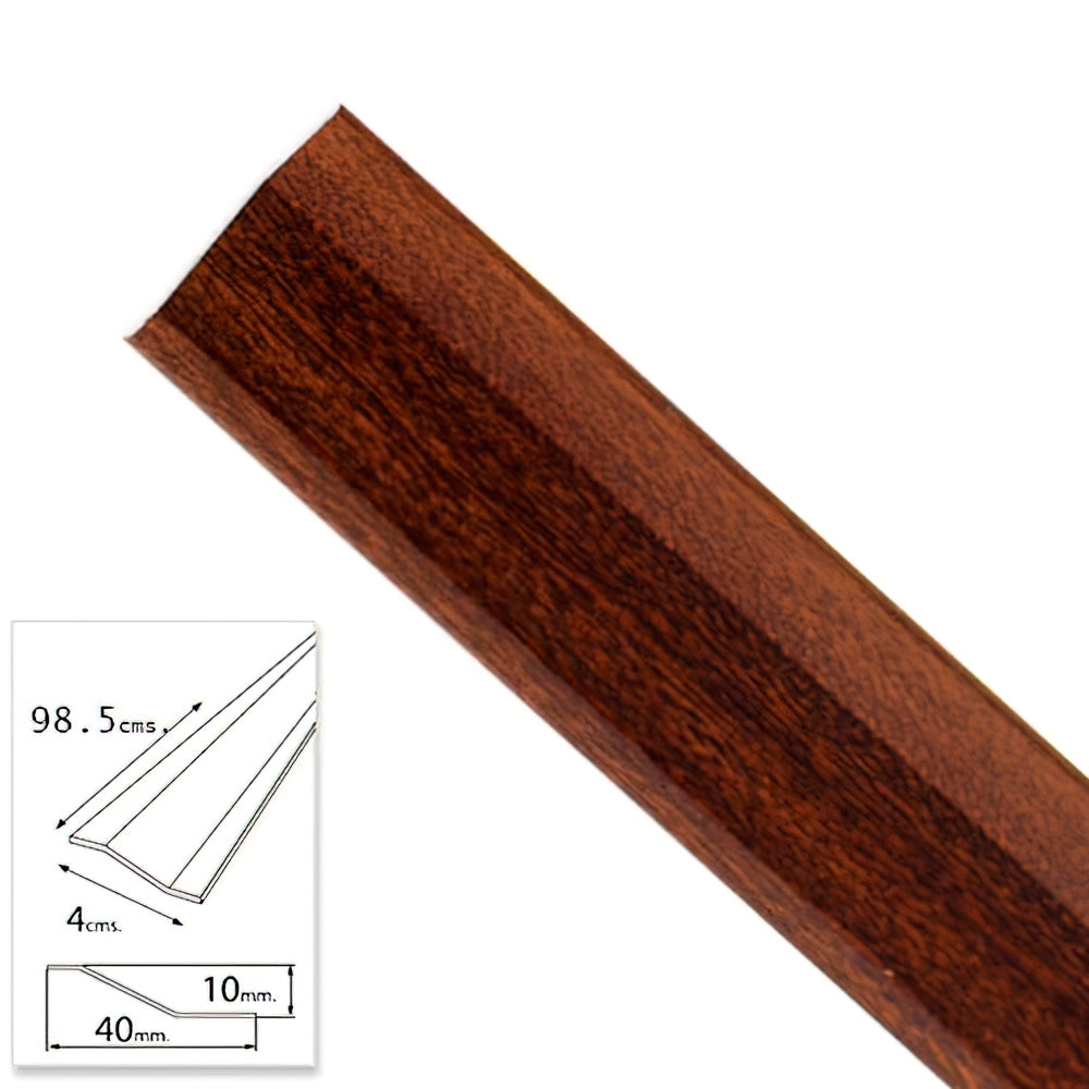 Tapajuntas adhesivo para cerámica metal sapelli   98,5 cm