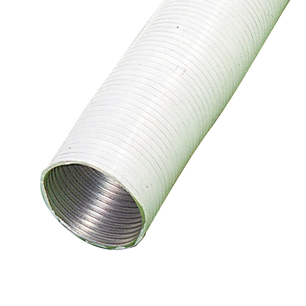 Tubo aluminio compacto blanco ø 150 mm / 5 metros