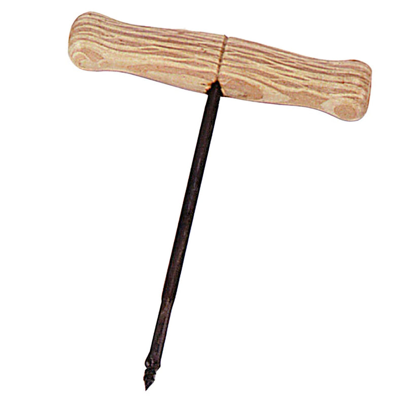 Barrena para madera 1,0 mm mango de madera para bricolaje