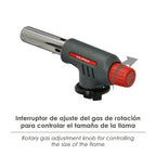 Soplete para cartucho 0,227 kg. Encendido piezo electrico