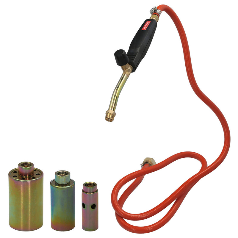Soplete 3 boquillas con tubo