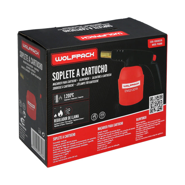 Soplete a cartucho cuerpo ABS