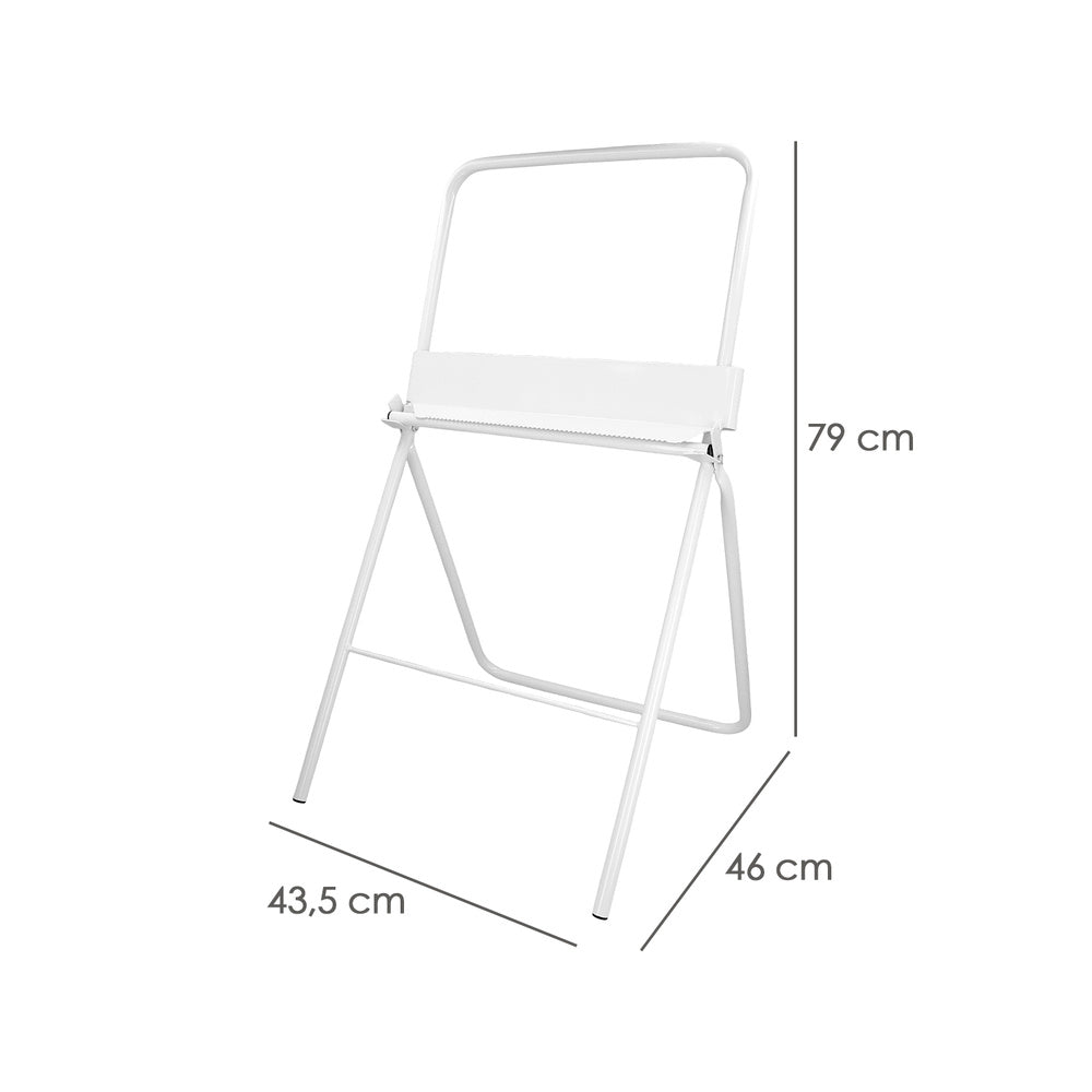 Industrial paper roll floor stand