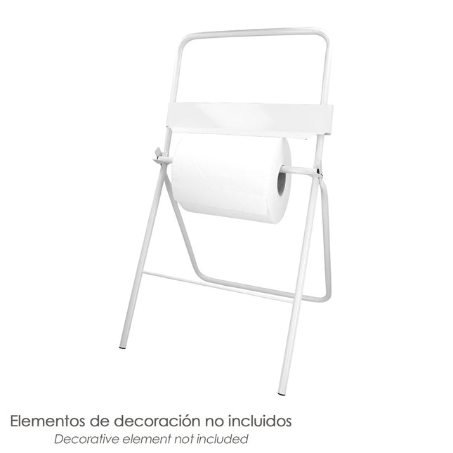 Soporte suelo rollo papel industrial