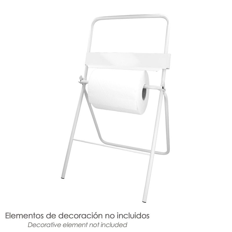 Soporte suelo rollo papel industrial