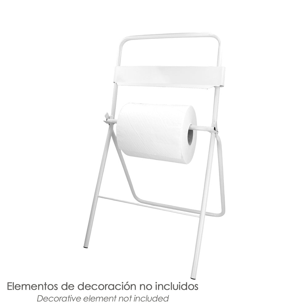 Industrial paper roll floor stand