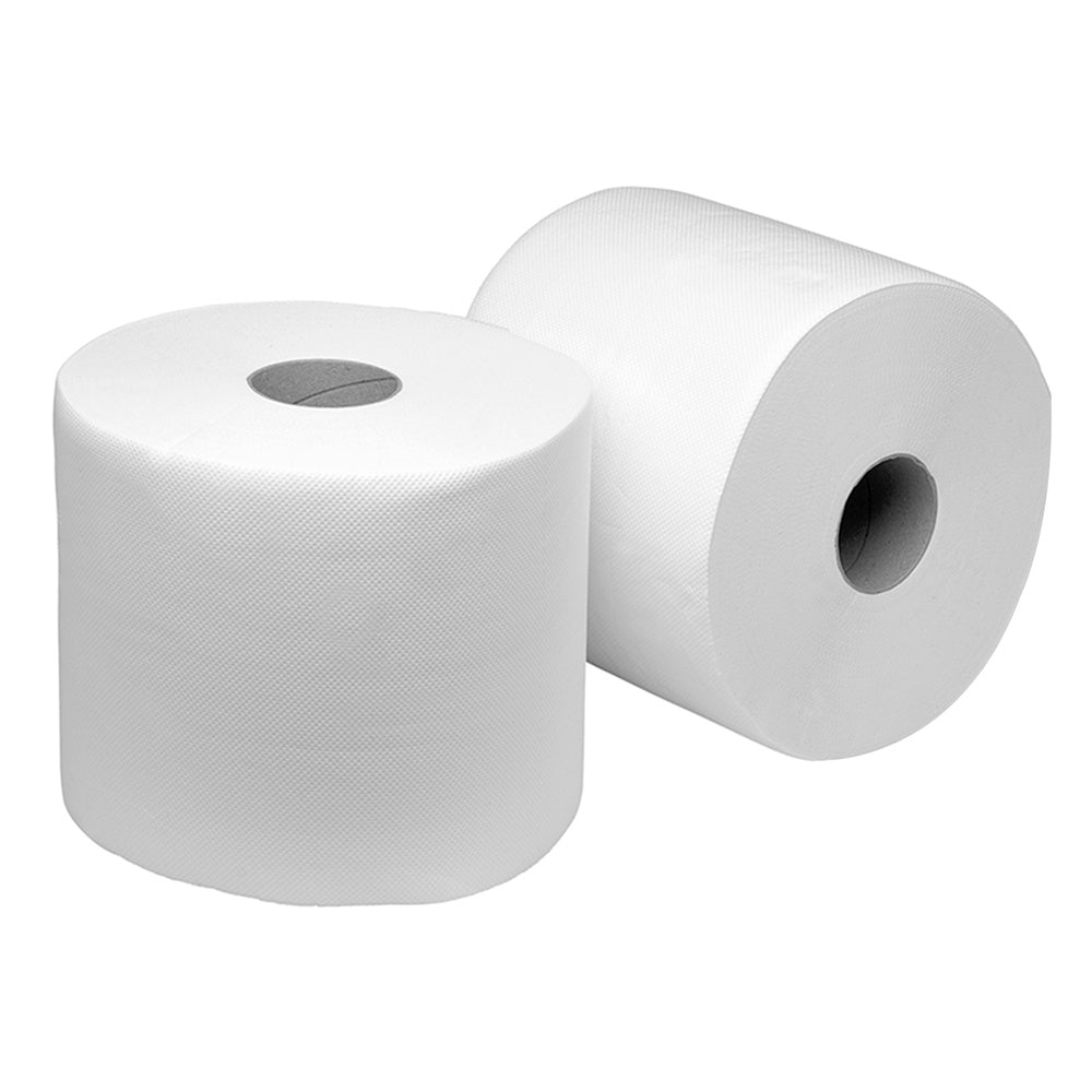 Paper towel 650 sheets (pack of 2 rolls) food-grade double-ply 100% cellulose