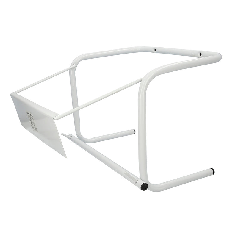 Soporte / dispensador rollo papel industrial para pared