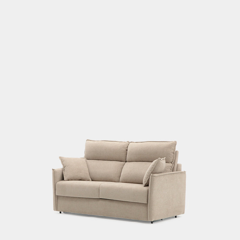 Sofá cama Hugo con confort diario para visitas | beige