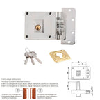Fechadura Yale 6-0-12-hn/ para destros