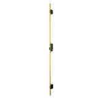 Cerradura yale seguridad 8922-fa/ylhs-6/80 cerradero corto.