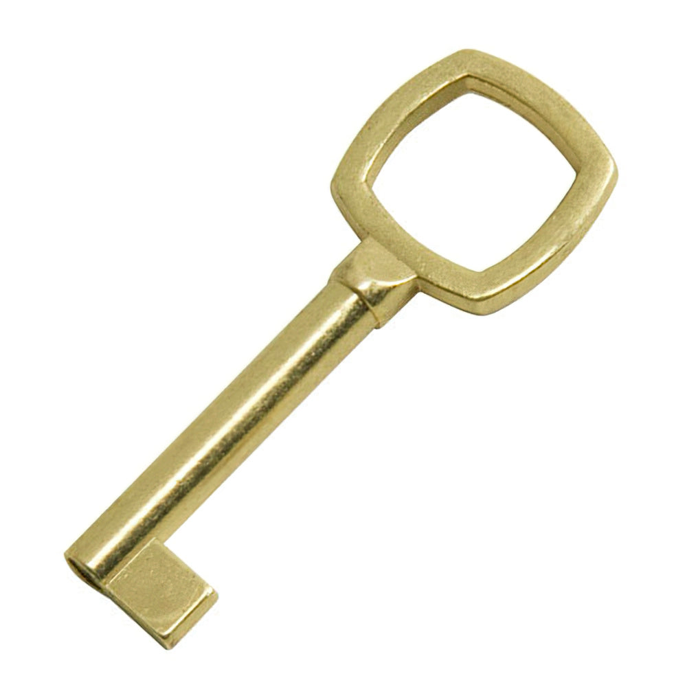 Cabinet lock key brass-plated (32-42-93)