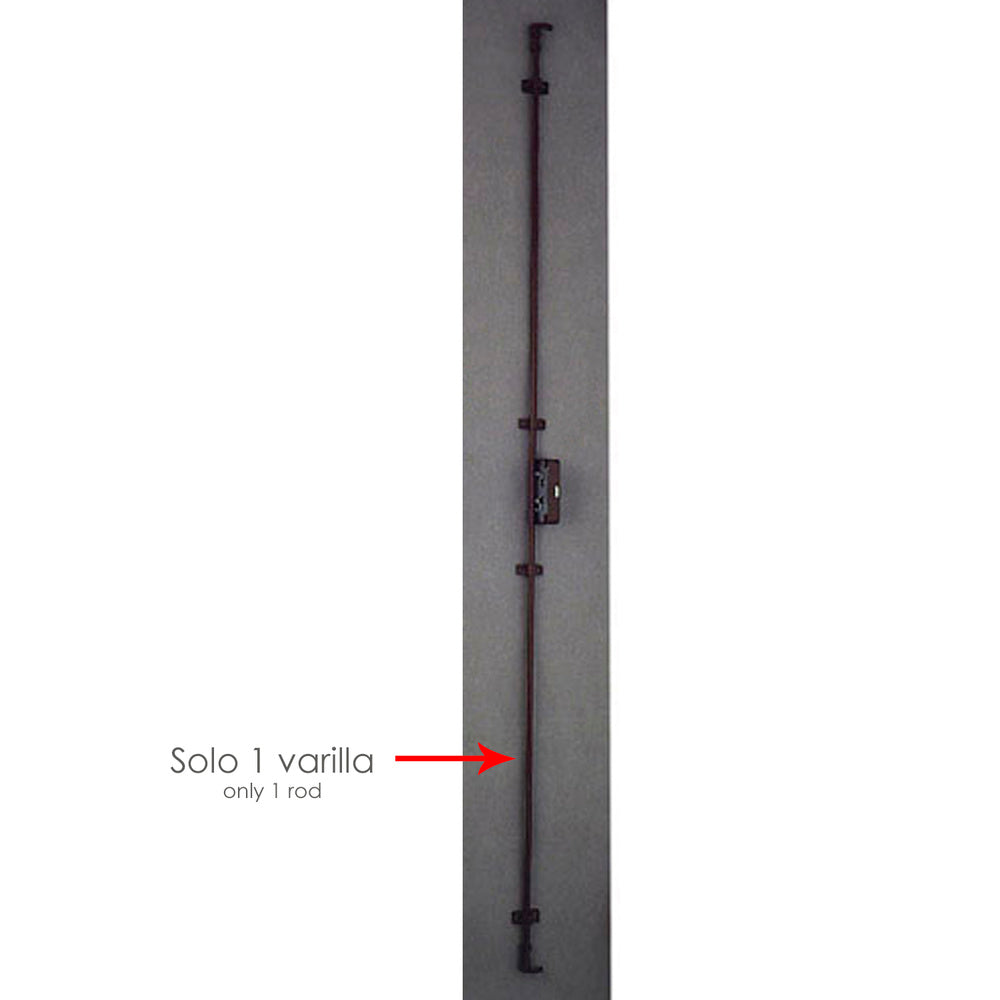 Brown espagnolette bolt rod 1 meter 837