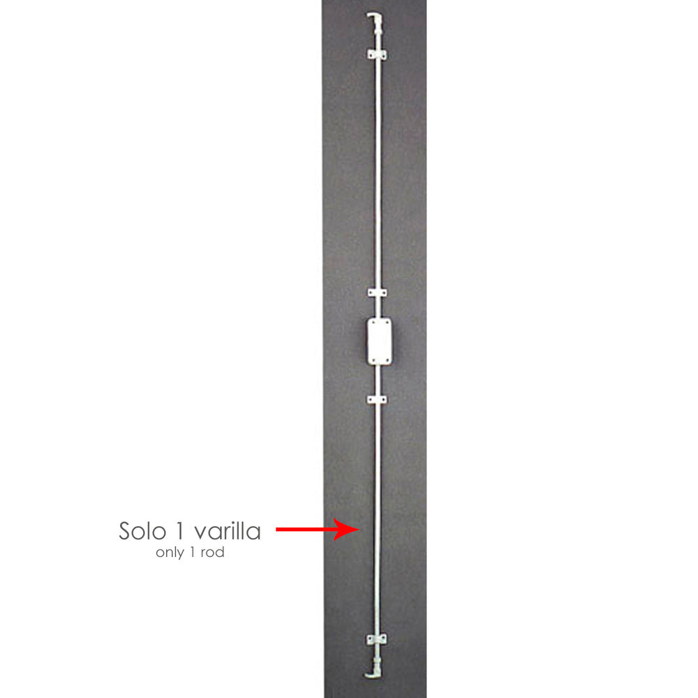White espagnolette rod 1 meter 837